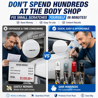 🔥Buy 2 get 1 Free 🚨Small Scratches Can Ruin Your Car’s Clean Look🚨 - ScratchFix Car Touch-Up Paint Pen 🏆-ZDJ