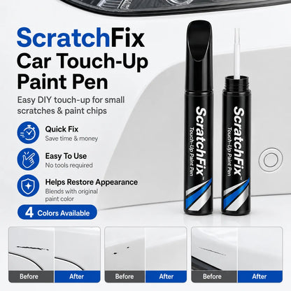 🔥Buy 2 get 1 Free 🚨Small Scratches Can Ruin Your Car’s Clean Look🚨 - ScratchFix Car Touch-Up Paint Pen 🏆-ZDJ