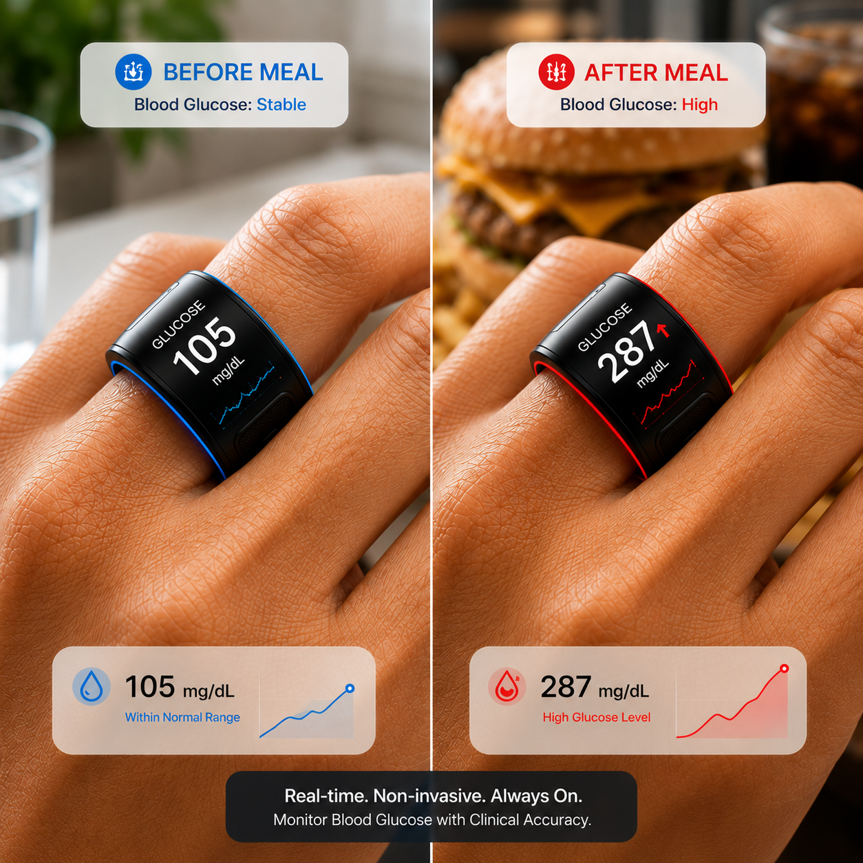 🎉 83% OFF Launch Offer🔥Verityna™ G1 Non-Invasive Smart Ring（Mayo Clinic Recommended）-V