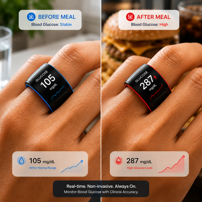 🎉 83% OFF Launch Offer🔥Verityna™ G1 Non-Invasive Smart Ring（Mayo Clinic Recommended）-V