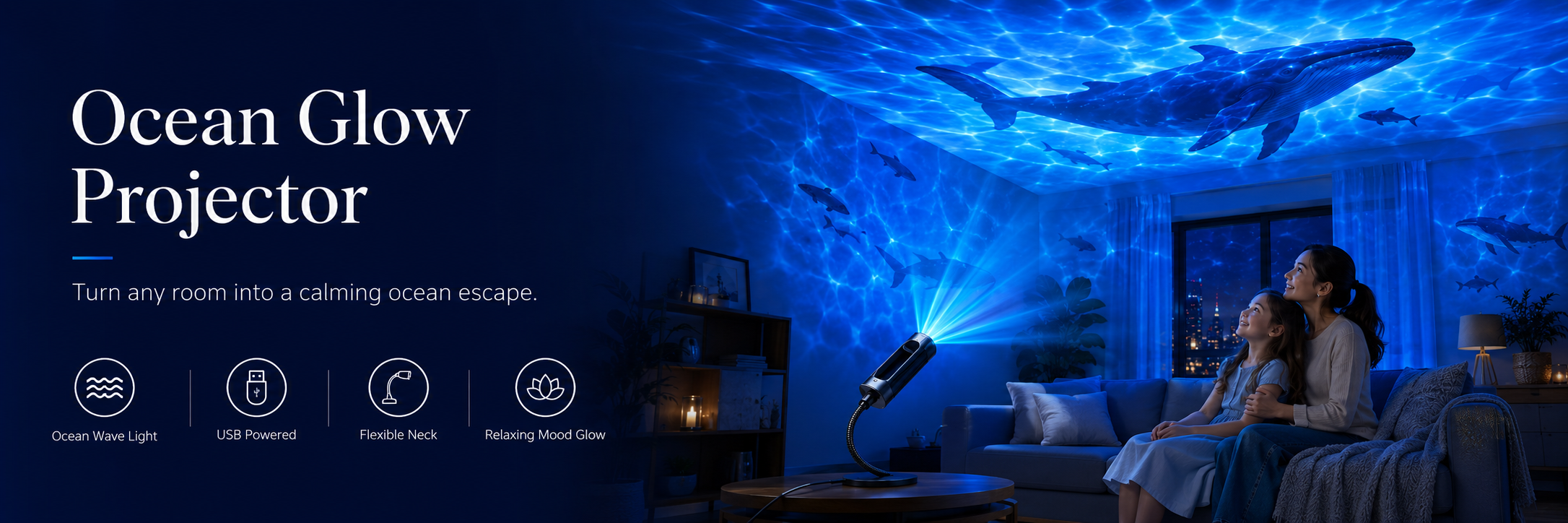 ⏰Last day Promotion 🔥-Night Light Projector - Smart Holographic Star Projector