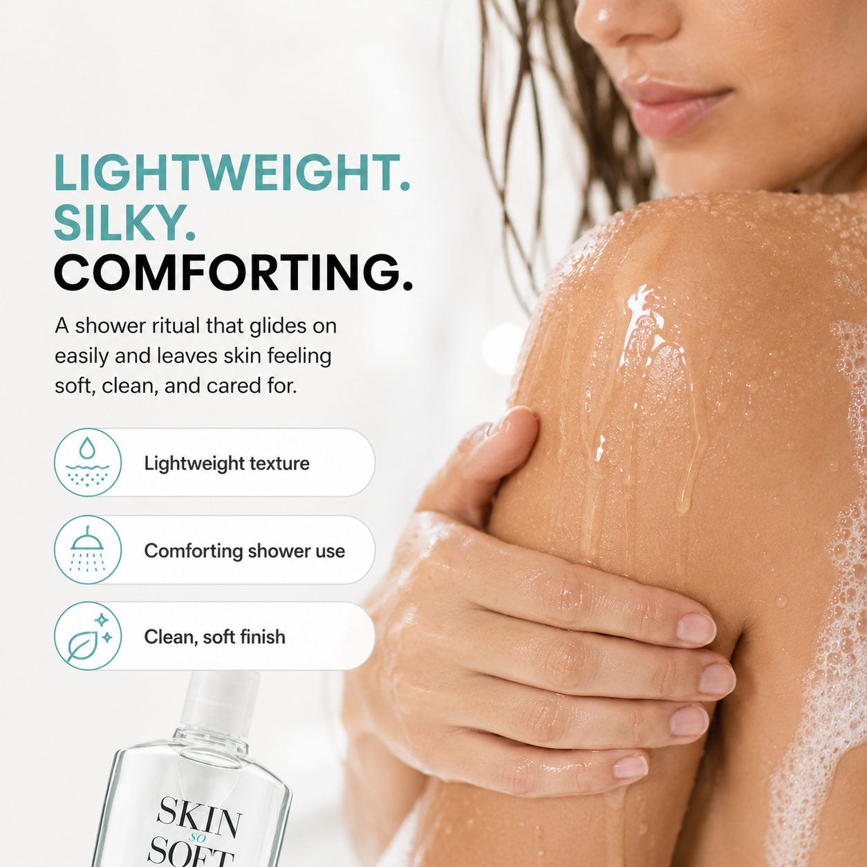 Moisturizing Bath Oil for Soft, Smooth Skin-CU