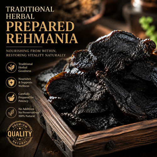 9X Prepared Rehmannia Root | Natural Blood Sugar & Metabolic Support Tonic-V
