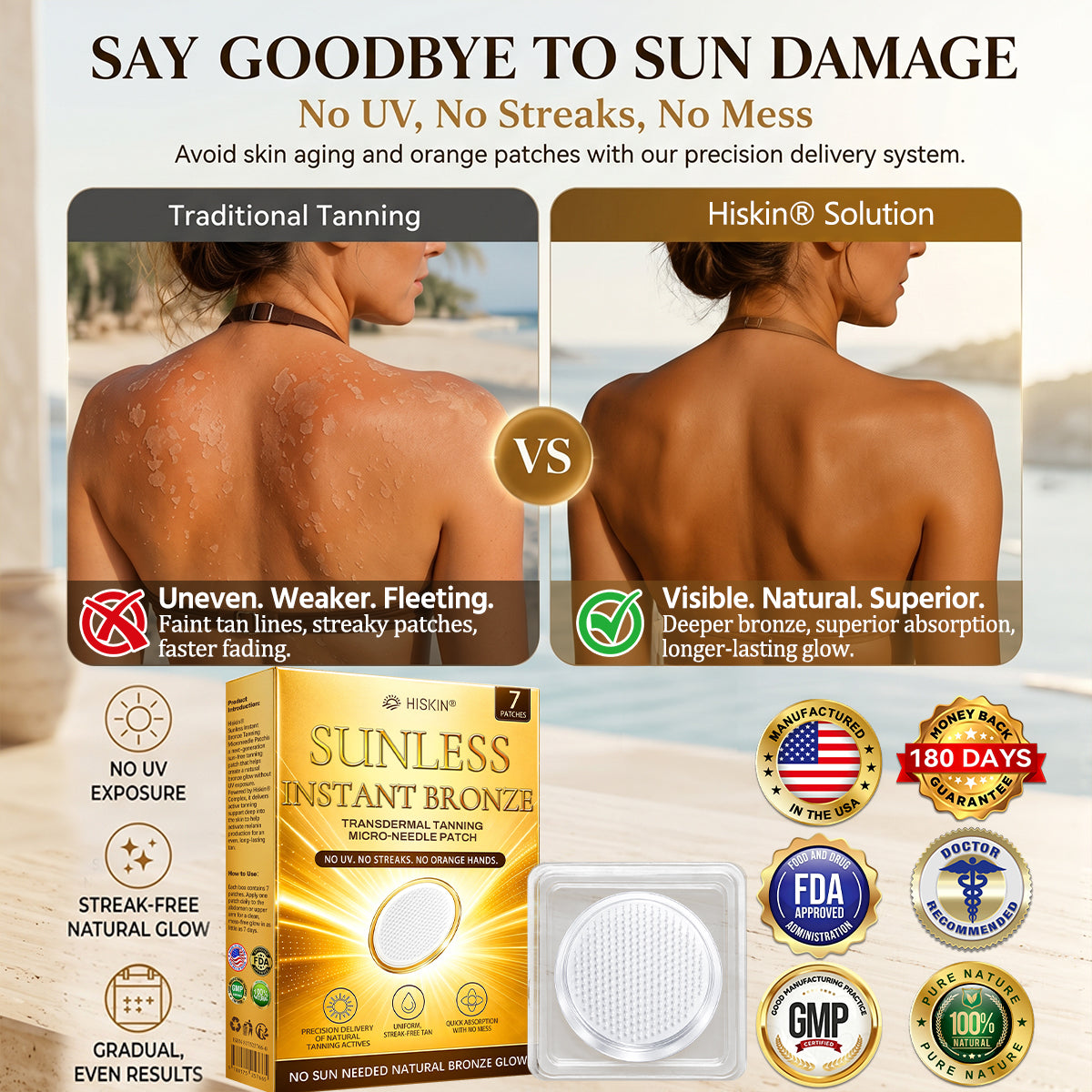 𝑶𝒇𝒇𝒊𝒄𝒊𝒂𝒍 𝑺𝒕𝒐𝒓𝒆 | ☀️☀️ Verityna® 𝐒𝐮𝐧𝐥𝐞𝐬𝐬 𝐈𝐧𝐬𝐭𝐚𝐧𝐭 𝐁𝐫𝐨𝐧𝐳𝐞 𝐓𝐚𝐧𝐧𝐢𝐧𝐠 𝐌𝐢𝐜𝐫𝐨𝐧𝐞𝐞𝐝𝐥𝐞 𝐏𝐚𝐭𝐜𝐡 🇺🇸 (𝐉𝐮𝐬𝐭 𝐨𝐧𝐜𝐞 𝐚 𝐝𝐚𝐲) 𝐕𝐢𝐬𝐢𝐛𝐥𝐞 𝐁𝐫𝐨𝐧𝐳𝐞 𝐆𝐥𝐨𝐰 𝐢𝐧 𝟕 𝐃𝐚𝐲𝐬 ✅ 𝐍𝐨 𝐔𝐕, 𝐍𝐨 𝐎𝐫𝐚𝐧𝐠𝐞, 𝐍𝐨 𝐒𝐭𝐫𝐞𝐚𝐤𝐬, 𝐍𝐨 𝐃𝐇𝐀, 𝐍𝐨 𝐌𝐞𝐬𝐬.-CU