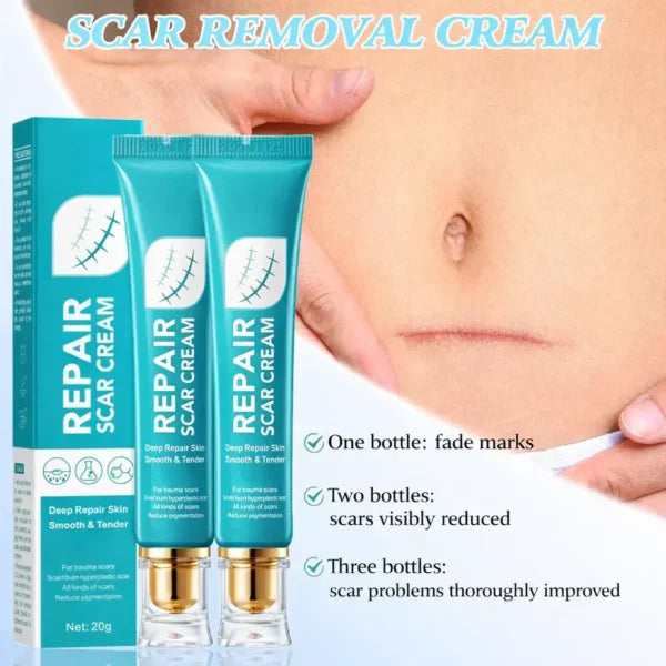 🏆 Advanced Scar Repair Cream – Fade the Look of Scars & Restore Smooth, Healthy-Looking Skin ✨-CU