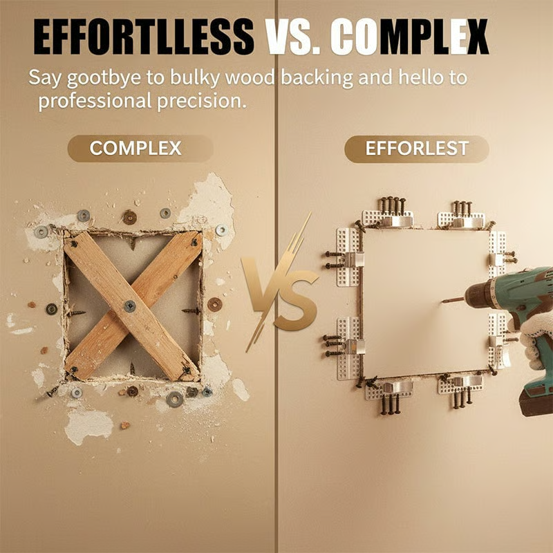 🔥 FLASH SALE: 50% OFF! ⚙️Drywall Fasteners for Damaged Wall Repair-ZDJ