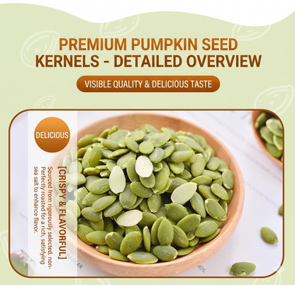 "Premium Roasted Pumpkin Seeds – Crunchy, Healthy, & Perfect for Snacking! 🎃 Limited Time Offer!"-ZDJ