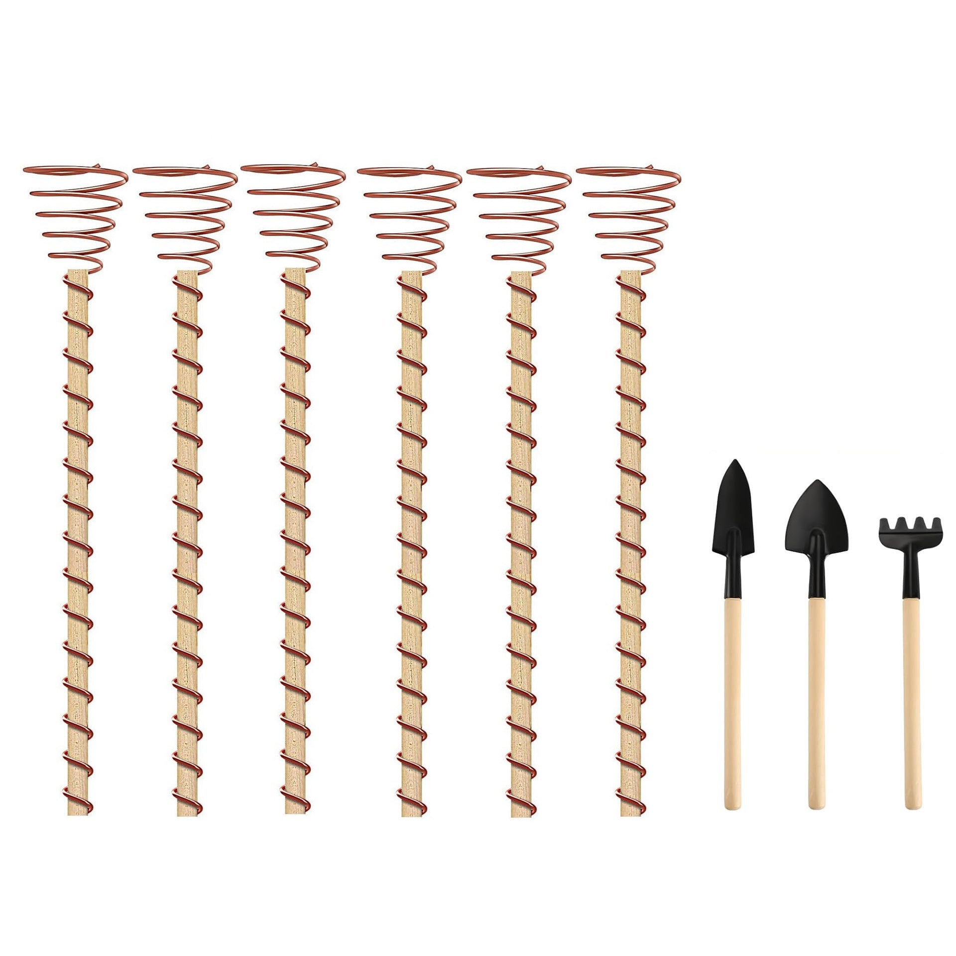 6-Pack & 3-Piece Garden Trowel Set
