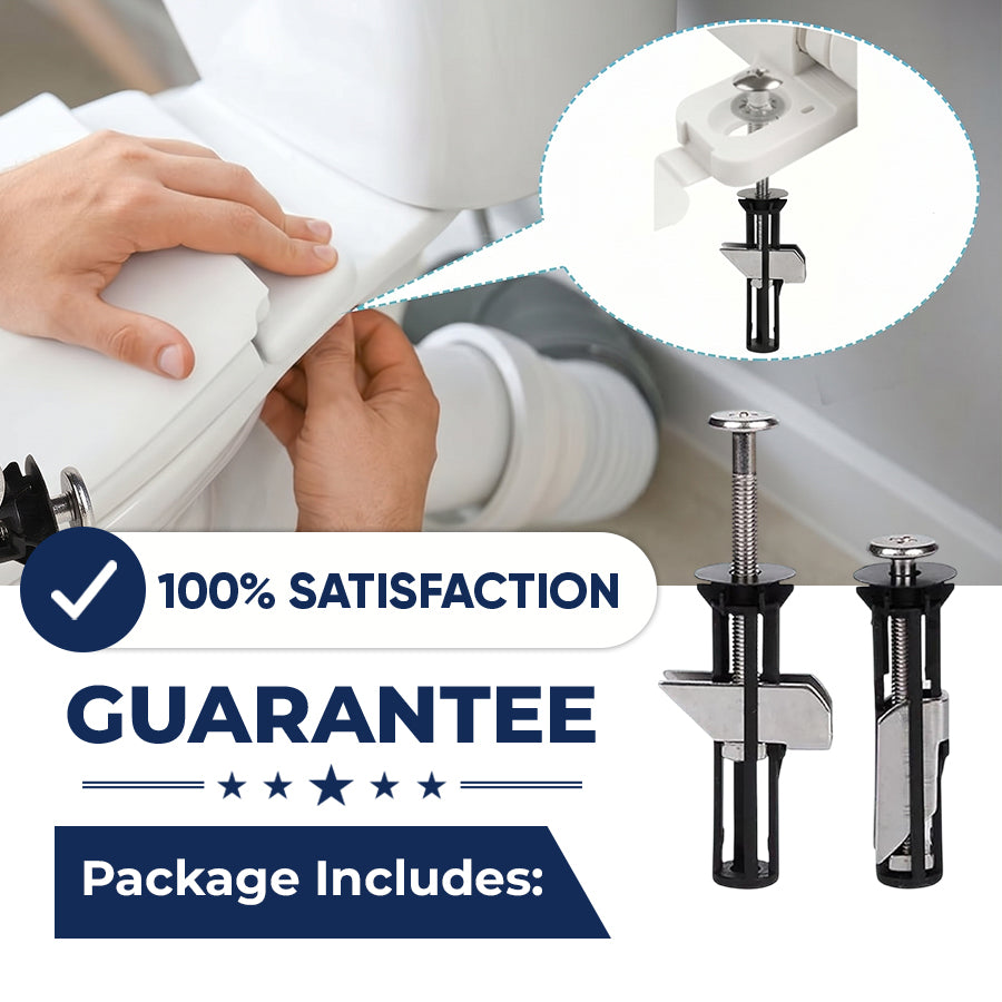 🔥Last Day 50% OFF🔥Heavy Duty Toilet Seat Fastener Bolt Kit (A Set of 2 Pcs)-ZDJ