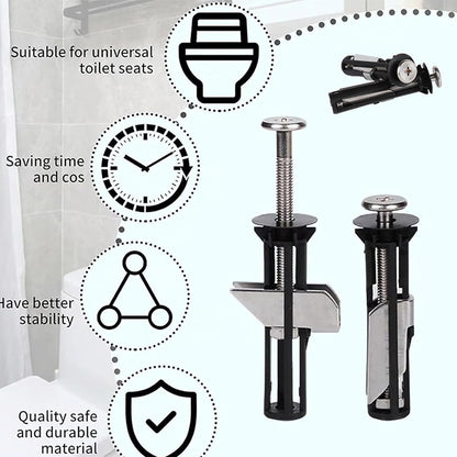 🔥Last Day 50% OFF🔥Heavy Duty Toilet Seat Fastener Bolt Kit (A Set of 2 Pcs)-ZDJ