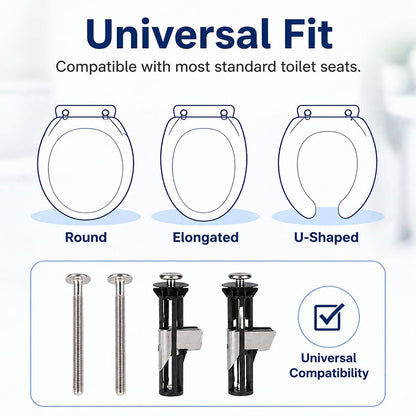 🔥Last Day 50% OFF🔥Heavy Duty Toilet Seat Fastener Bolt Kit (A Set of 2 Pcs)-ZDJ