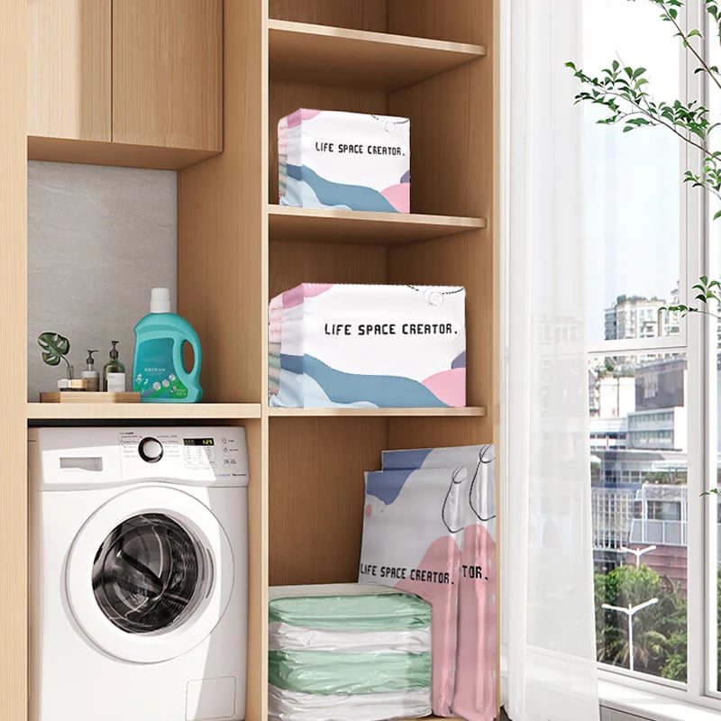 📦 3-Pack Large-Capacity Vacuum Bags – No Pump Needed! 💨✨-WL