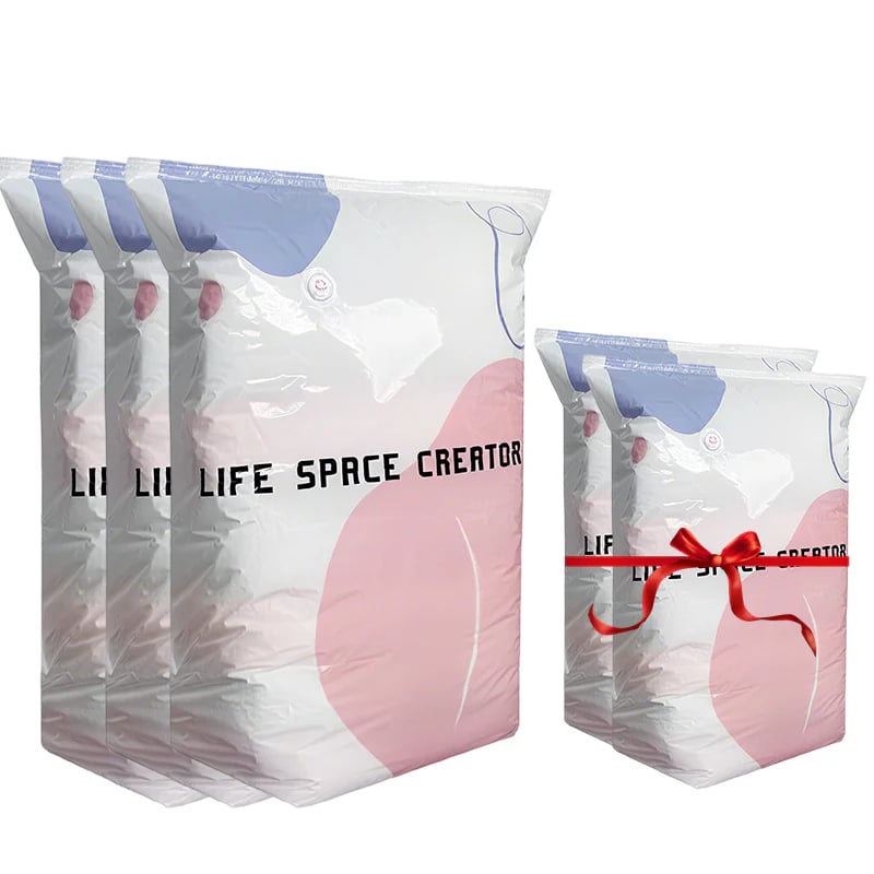 📦 3-Pack Large-Capacity Vacuum Bags – No Pump Needed! 💨✨-WL