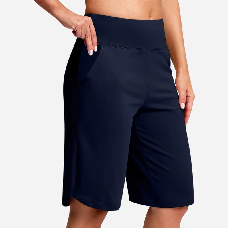 Women's High-Waist Yoga Shorts image 16