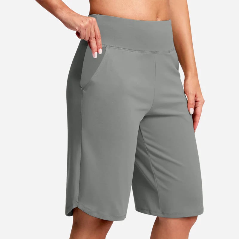 Women's High-Waist Yoga Shorts image 13