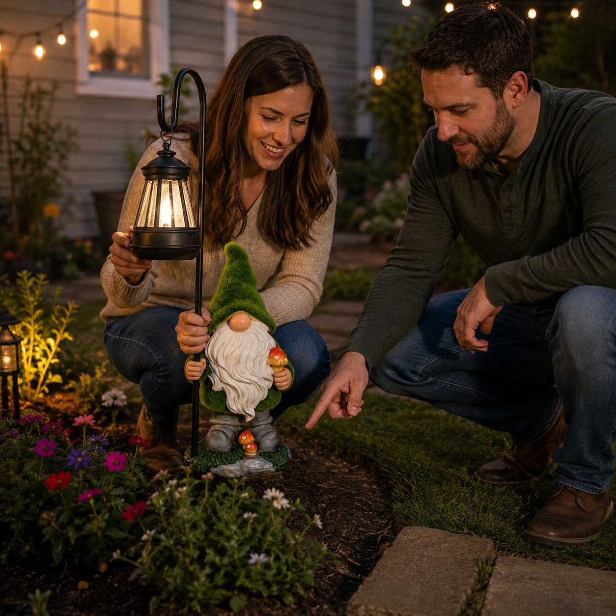 Garden Gnomes Outdoor with ☀️LED Solar Light-ZDJ