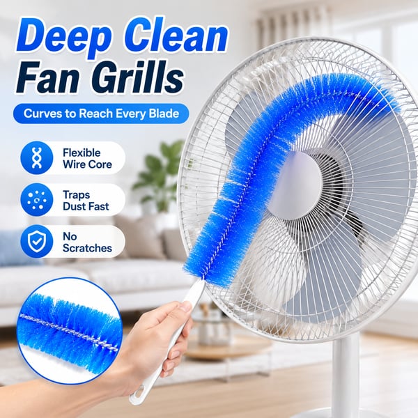 🧹Bendable Microfiber Head,Reusable Dust Remover-ZDJ