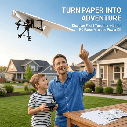 ✈️ RC Paper Airplane Power Kit-Extended Runtime (3 Batteries) ⭐-ZDJ