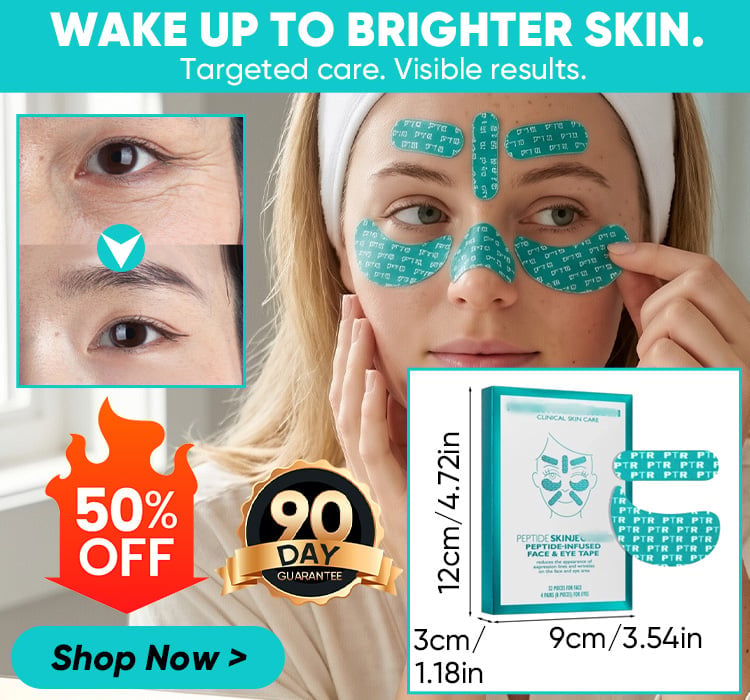Peptide-Infused Overnight Face & Eye Smoothing Tape-ZDJ