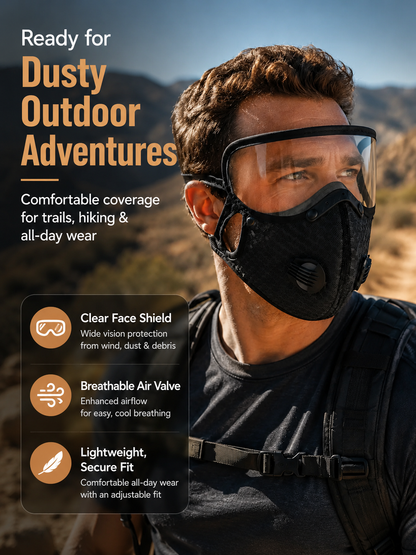 Reusable Carbon Filter Dust Mask-WL