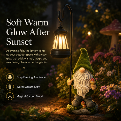 Garden Gnomes Outdoor with ☀️LED Solar Light-ZDJ
