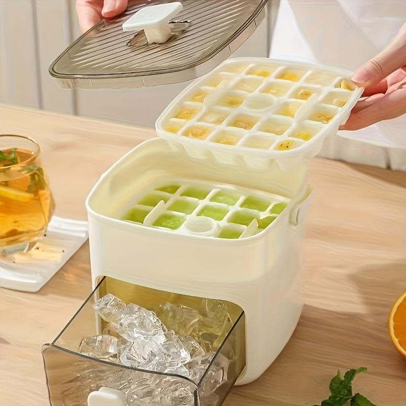 48-Cube Double Layer Portable Countertop Ice Maker