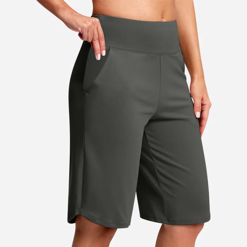 Women's High-Waist Yoga Shorts image 12