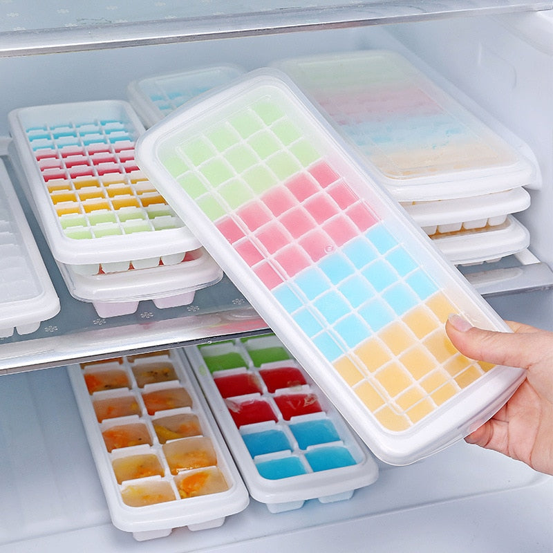 Ice Cube Tray Ice Cube Maker Sphere Mold Ice Cube Tray With Lid