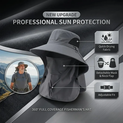 🔥 BUY 1 GET 1 FREE | Save Up To 50% On Sun Protection Hats That Stop Sunburn Before It Starts 🔥-WL
