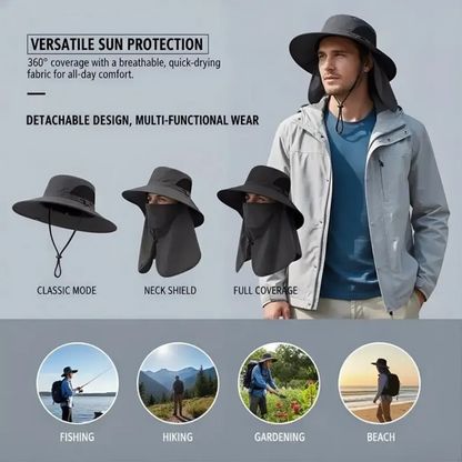🔥 BUY 1 GET 1 FREE | Save Up To 50% On Sun Protection Hats That Stop Sunburn Before It Starts 🔥-WL