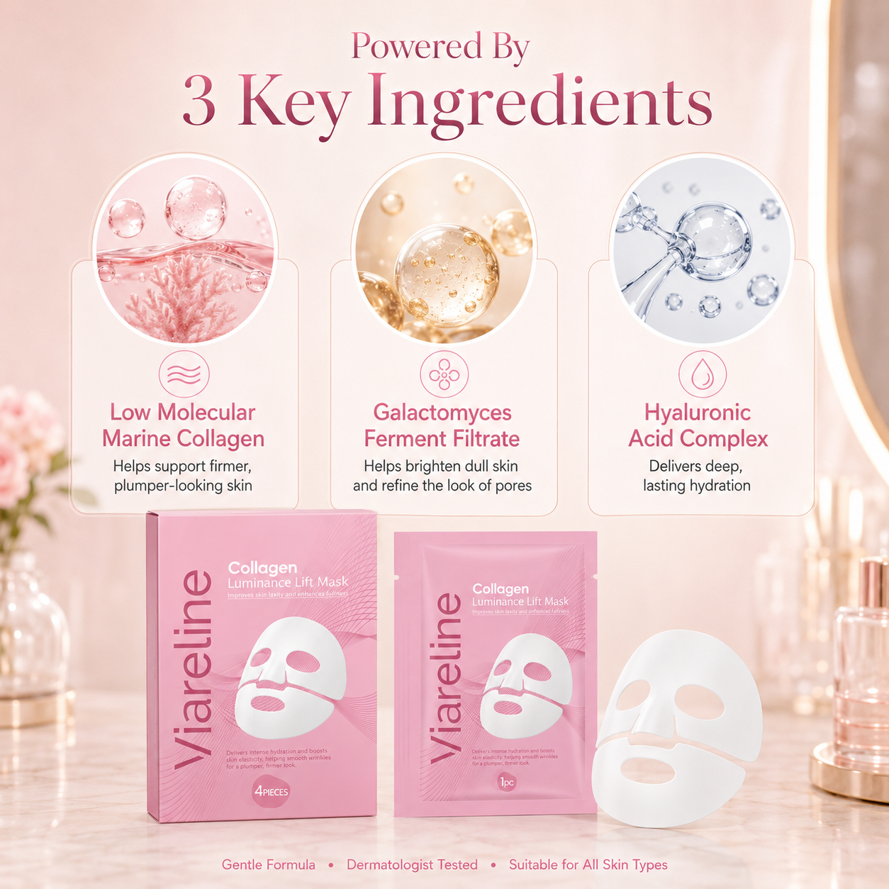 Yiareline Collagen Luminance Lift Mask-WL