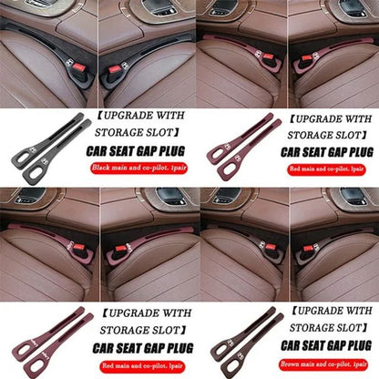 🔥 50% OFF 🚗 Car Seat Gap Plug with Storage Slot (Custom Logo)-WL