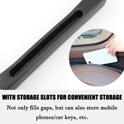 🔥 50% OFF 🚗 Car Seat Gap Plug with Storage Slot (Custom Logo)-WL
