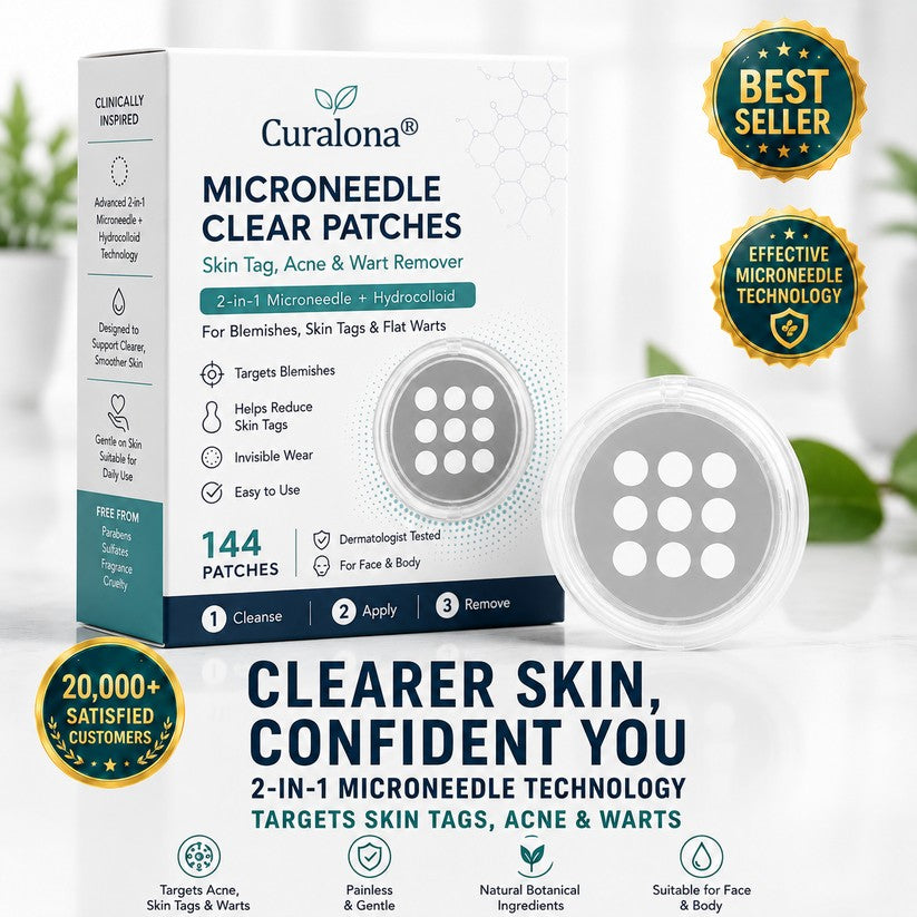 2-in-1 Microneedle and Hydrocolloid Patch
